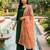 Printed orgenza silk multi sequnce lace work dupatta