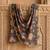 Printed orgenza silk multi sequnce lace work dupatta