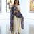 Printed orgenza silk multi sequnce lace work dupatta