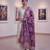 Printed orgenza silk multi sequnce lace work dupatta