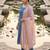 Baby pink solid colour orgenza silk fabric thred embrodery dupatta