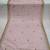 Baby pink solid colour orgenza silk fabric thred embrodery dupatta