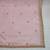 Baby pink solid colour orgenza silk fabric thred embrodery dupatta