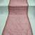 Pestal pink solid colour orgenza silk fabric thred embrodery dupatta