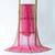Rani pink solid colour orgenza silk fabric thred embrodery dupatta