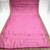 Rani pink solid colour orgenza silk fabric thred embrodery dupatta