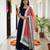 Printed orgenza silk silver gold lampi  lace work dupatta