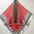 Printed orgenza silk silver gold lampi  lace work dupatta