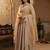 Gajari colour orgenza silk fabric thred sequnce embrodery dupatta