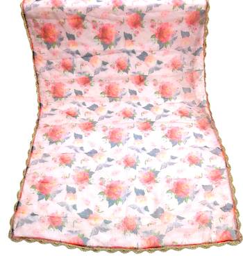 Printed orgenza silk multi sequnce lace work dupatta 5