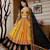 Muslin Cotton Blend Navratri Lehenga Choli with Real Mirror Work