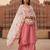 Printed orgenza silk multi sequnce lace work dupatta