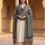 Printed raw cotton silk multi thred lace work stall dupatta