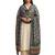 Printed raw cotton silk multi thred lace work stall dupatta