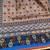 Printed raw cotton silk multi thred lace work stall dupatta