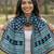 Printed raw cotton silk multi thred lace work stall dupatta