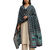Printed raw cotton silk multi thred lace work stall dupatta