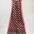 Printed raw cotton silk multi thred lace work stall dupatta