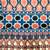 Printed raw cotton silk multi thred lace work stall dupatta
