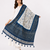 Pure gajji silk bandhani digital print dupatta with lagdi patta pallu with handwork (wedding special)