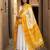 Pure gajji silk bandhani digital print dupatta with lagdi patta pallu with handwork (wedding special)