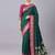 Rama soft banarasi silk blend saree with zari weaving meenakari design