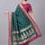 Rama soft banarasi silk blend saree with zari weaving meenakari design
