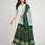 Pure gajji silk bandhani digital print dupatta with lagdi patta pallu with handwork (wedding special)