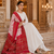 Pure gajji silk bandhani digital print dupatta with lagdi patta pallu with handwork (wedding special)