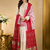 Pure gajji silk bandhani digital print dupatta with lagdi patta pallu with handwork (wedding special)