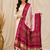 Pure gajji silk bandhani digital print dupatta with lagdi patta pallu with handwork (wedding special)