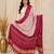 Pure gajji silk bandhani digital print dupatta with lagdi patta pallu with handwork (wedding special)
