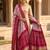 Pure gajji silk bandhani digital print dupatta with lagdi patta pallu with handwork (wedding special)