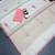 white pink color linen cotton blend digital printed fancy lace border sarees