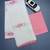 white pink color linen cotton blend digital printed fancy lace border sarees