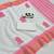 white -pink color linen cotton blend digital printed sarees