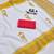 white -yellow color linen cotton blend digital printed sarees