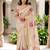 chiku -purple color flower digital printed linen cotton blend sarees