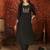 women's embroidered cotton blend kurta pant with dupatta set | silk blend pants | ethnic suit set