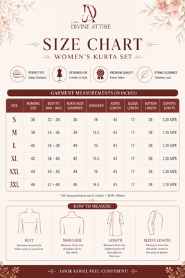women's embroidered cotton blend kurta pant with dupatta set | silk blend pants | ethnic suit set 5