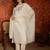 women's embroidered cotton blend kurta pant with dupatta set | cream ethnic suit set