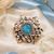 Ocean Aura Luxury American Diamond Adjustable Ring