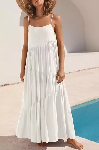 Tiered Maxi Dress