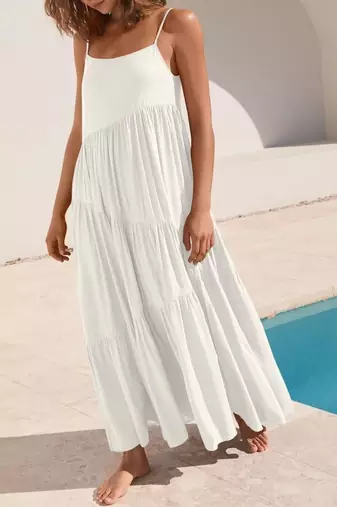Tiered Maxi Dress
