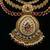 Sunehri mandala temple layered necklace