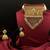 Tirupati sunehri temple tessel choker necklace