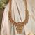 Meenakshi temple 24 karat gold long necklace