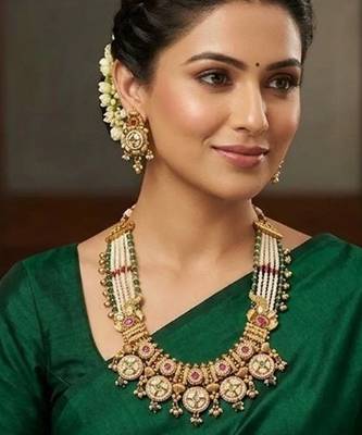 Rivaara heritage kundan necklace 1