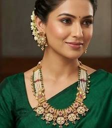 Rivaara heritage kundan necklace