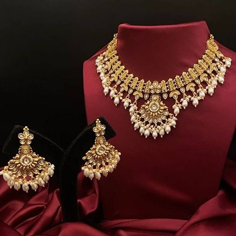 Sannidhi swarna temple bridal necklace